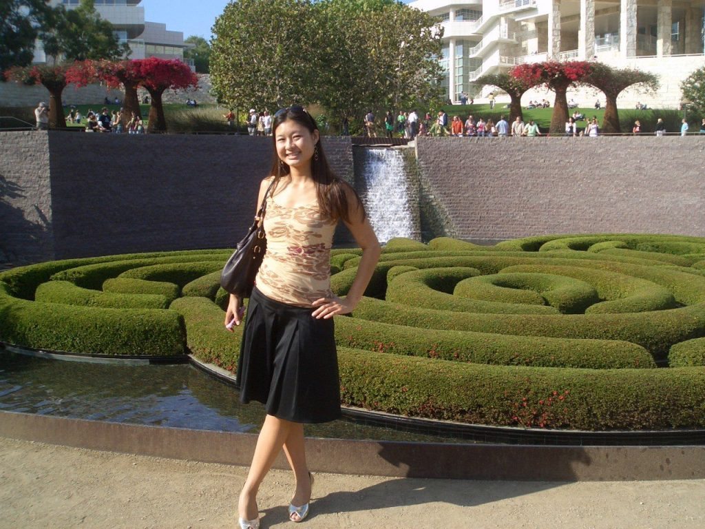Marketing Melodie at the Getty Center in LA