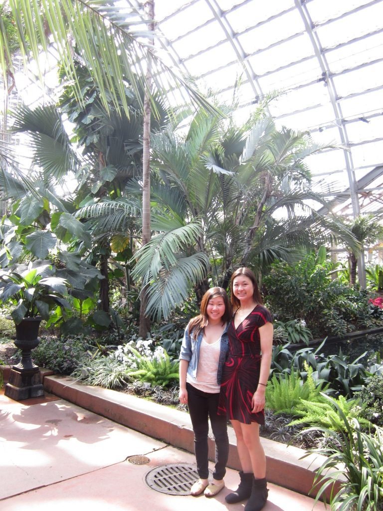 Garfield Park Conservatory in Chicago with Genevieve 