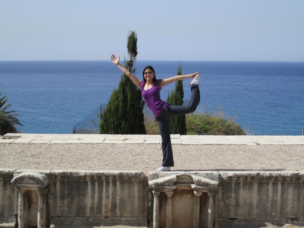 Yoga in the Middle East with Marketing Melodie