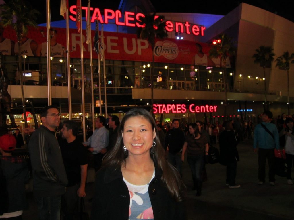 Clippers vs Trail Blazers at the Staples Center 3/30/2012