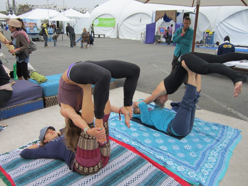 Aerial Yoga at Tadasana Festival Aerial Yoga at Tadasana Festival