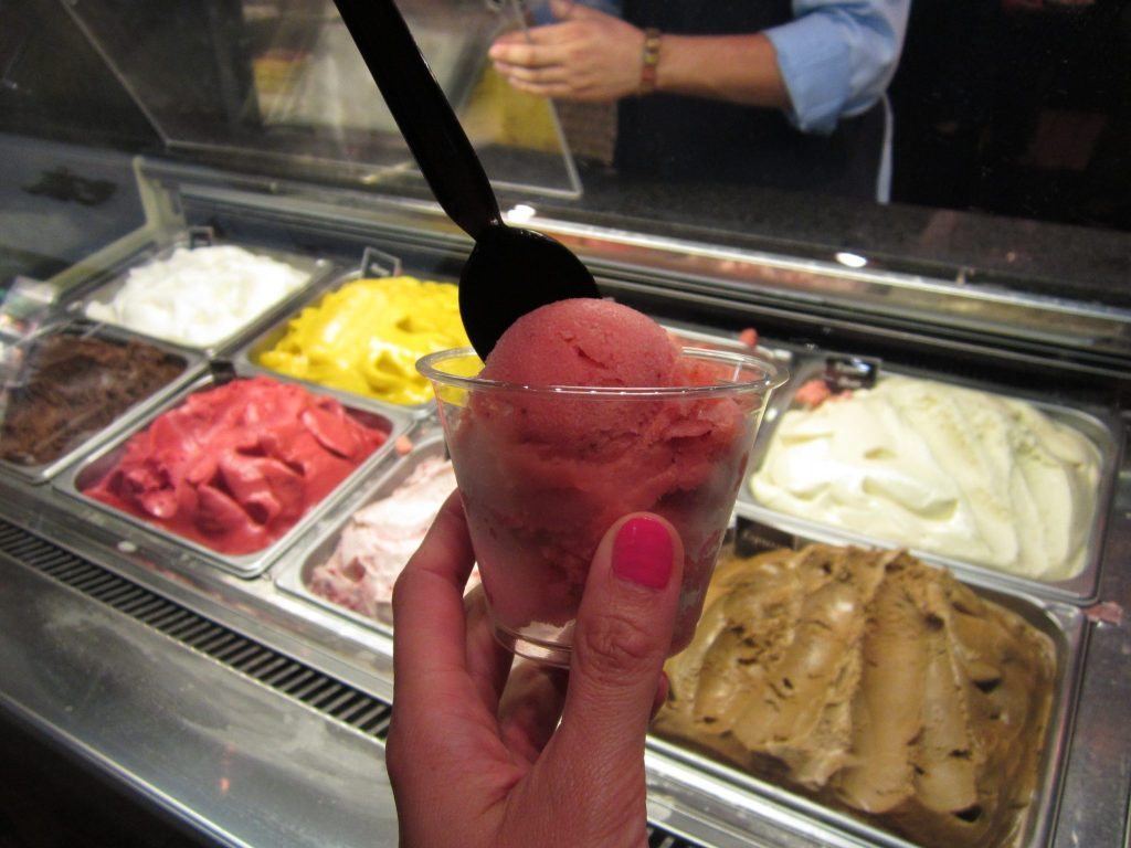 Gelato at Sea Bean Cafe