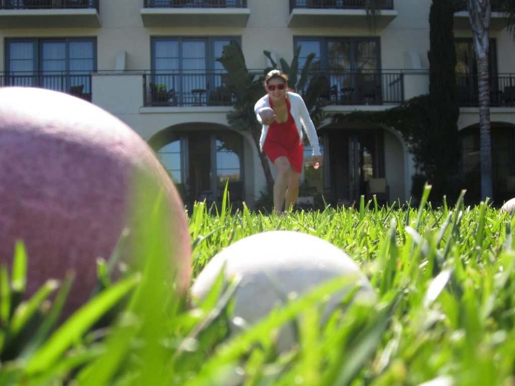 Bocce Ball at Terranea Resort 2